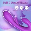 sex toys vibrator dildo G Spot Rabbit with 7 Vibration 7 Flapping Modes, Waterproof Clitoralis Vibrator for Clit Nipple Anal Stimulation,