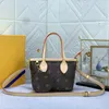 Mini Tote Bag Shoulder Bag Designer Bag Luxury Totes Handbags With Purses Womens Shoulder Bag Full Crossbody Bag Brown Flower Leather Wallet Clutch 24cm Fencefinds