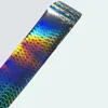 Stickers Decals 120m Fish Scale Laser Nail Foils for Metal Transfer Paper Laser Manicure Chameleon Wraps Auroral Nail Decorations 231117