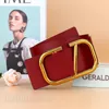 Ceinture de boucle solide classique Valentino Blats de luxe pour femmes Couleur de créateurs argentés V Letter CEinture Business Fashion Mentes Accessoires pour hommes