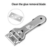 Stainless steel sink drainer glass cleaning home renovation scraper kitchen floor tile knife film glue removal tool with packaging