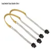 Bag Parts Accessories One Pair Obag Silver Long Double Chain OT T Handles For Obag EVA O Bag Women Bag Shoulder HandBag 230418