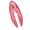 Red Seafood Crab Cracker Seafood Tool Lobster Cracker Seafood Pliers Lobster Clips Kitchen Gadgets New Arrivel LL