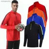 Collectable Long Seve Sports Shirt Heren Outdoor Sweatshirt Voetbalshirts Sport Jogging Fietsen Top Jassen voetbal Training Trainingspak Q231118
