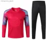 Collectible Custom Football Jerseys målvakt Skjortor Long Seve Pant Soccer Wear Målvakt Training Uniform Suit Kit Kitkläder Q231118