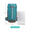 Sırt çantası açık yürüyüş çantası 40L Ürün Işık Kısa Mesafe Spor Seyahat Sırt Çantası Yürüyüş Kampı Oxford Bezi Dayanıklı Çanta 230418