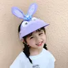 Cappelli a tesa larga Estate Bambini Simpatico cartone animato Furit Cappello da sole Ragazze Ragazzi Outdoor Beach Camping Berretto da pesca per bambini