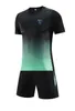 Tute da uomo San Jose Earthquakes tuta estiva a maniche corte per il tempo libero tuta sportiva da allenamento outdoor T-shirt da jogging per il tempo libero camicia sportiva a maniche corte