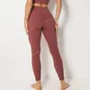 NWT Power Gym Length Length Sport Suits Women Side Gockets Pant High Rise Sports Striding leggings Super Qualit
