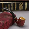 Smoking Pipe Mini One Breath Resin Portable Copper Pot Small Pipe