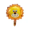 Décoration de fête Animaux de bande dessinée Ballon Tigre Singe Vache Lion Film d'aluminium Ballons Enfant Jouet Anniversaire De Mariage Wvt0253 Drop Del Dha8B