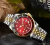 Herrklocka Kalender Luxury Designer Watch 41 mm Automatisk med elegant klassiskt rostfritt stål vattentätt glöd-in-mörka safir märkesvarorskvartens klocka