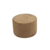 Jewelry Boxes Beech Round Ring Box Earring Necklace Packaging Storage Portable Drop Delivery Display Dhgarden Dhnty