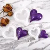 راتنج مجوهرات العفن 3D الماس Love Heart على شكل قلب UV الايبوكسي لأدوات صنع المجوهرات إكسسوارات مجوهرات أدوات الجودة مجوهرات عالية الجودة