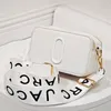 مصمم حقيبة Snapsho Muli-Color Camera Classics Mini Mark Handbag Women Wide Counter Bag Fashion Leher Flash Srap High Texure