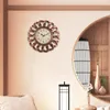壁の時計10インチレトロクロック素朴なミュートスタイリッシュな簡単な読み物の装飾品のための吊り下げベッドルームホームオフィスキッチン