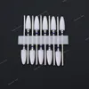 10 st/set Milling Cutter Ceramic Nail Borr Bits Electric Manicure Files Kit Nuticle Ta bort Burr Gel Polish Tools Accessories Nail Toolsnail Borr Tillbehör Bits