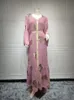 Vêtements ethniques Arabe Maroc Robe musulmane Abaya Femmes Ramadan Mousseline de soie Abayas Dubaï Turquie Islam Kaftan Longue Musulmane Robes Largos 230417