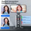 Stabilisatoren P02 360 Rotation Gimbal Stabilisator Follow-up Selfie Desktop Face Tracking für Tiktok Smartphone Live mit Fernauslöser 231117