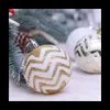 Weihnachtsdekoration, 30 Stück, Weihnachtskugeln, 60 mm, goldfarben, weiß lackiert, bruchsicher, festliche Hochzeit, hängende Ornamente, Weihnachtsbäume, Dekoration 231117