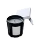 Geurende kaarsen aromatherapie kaarsen metalen waswas cadeau doos Eenvoudig mode highend woonkamer kantoormeubilair Z0418