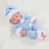 Poppen 30 cm Reborn Baby Realistisch speelgoedmeisje Echt levensecht Volledig siliconen Kerstcadeau 231117