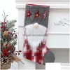 Noel dekorasyonları Noel dekorasyonları rudolf çorapları şeker çocukları hediye çanta parti malzemeleri Damla Teslimat Ev Bahçe Festival Partisi Su Dhyni