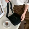 ショルダーバッグキャンバスキャンパス新しい学生クロスボディgagstylisheendibags