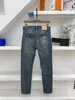 Jeans de créateur de luxe déchirés en détresse pour hommes ~ US TAILLE 29-38 jeans ~ beaux hommes slim moto moto biker causal denim pantalon hip hop jeans