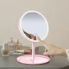 Kompakta speglar Makeup med Light White LED Daylight Vanity Detachablestorage Base 3 Modes Present USB Cable 230418