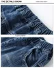 Jeans IENENS 4-11Y enfants enfant garçons jean jeune garçon pantalon décontracté bébé garçons Cowboy pantalon Denim pantalons longs taille élastique pantalon 230418