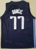 City Luka Doncic Basketball Jerseys 77 заработал Kyrie Irving 11 Apporting Association Classic Team Color Black White Green Navy Blue For Sport Fans All Shitking