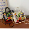 Borsa SCONTO DEL 22% Borsa di design Commercio estero transfrontaliero Nuovo tema messicano Graffiti Borsa a mano di grande capacità Borsa a tracolla trendy con una spalla