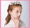 Headpieces barokke schelpen bloemen meisjes parels sieraden haaraccessoires hoofd kroon verjaardag kinderen bruiloft eerste communie hoofdband