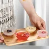 Dinnerware Sets 8 Pcs Bozai Cake Bowl Jelly Fruits Candy Snack Bowls Salad Condiment Dessert Glass Side Dishes