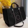 Women's Classic Luxury Beach Fashion Canvas Large Capacity Bag Small Chain Packs Big Handbags Y8H7 Designer Handbag Online sale
