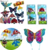 Akcesoria latawców mini latawiec kreskówkowy samolot Dragonfly Kite Portable Children Outdoor rodzic-dziecko Interaktywny wczesny edukacyjny TOL31118