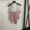 Badkläder Kvinnors designer Sexig baddräkter med bröst vadderad design strand baddräkt
