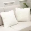 Poduszka puszysta pluszowa okładka obudowy do sofy i sypialnie dekoracja domu