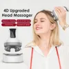 Head Massager 4D Electric Scalp Health Care Red Blue Light Therapy For Hair Growth Products Antistress Kneading Scratcher 231117