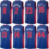 Print Basketball Bojan Bogdanovic Jerseys 44 City Alec Burks 14 Ausar Thompson 9 Joe Harris 31 Marcus Sasser 25 Kevin Knox II 24 Statement Custom Name Number Men Kids