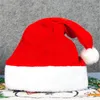 Barns julhatt Röd Kanarie Plush Christmas Hat Juldekorationer GC2475