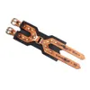 Bracelet en corde de cuir tissé, Bracelet de poignet Punk de haute qualité, large, riveté en cuir pour hommes
