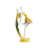 Objetos decorativos estatuetas dançando figura figura estátua moderna balé esculturas resina artesanato decoração para casa ornamento de mesa presente elegante 1022cm natal 231117