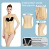 Dameshoeders Shapewear bodysuit vrouwen postoperatieve lichaam shaper arm slankere controle taille trainer stalen buikbuik afslankriem