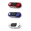 Lecteurs MP3 MP4 Mini lecteur de musique USB Support d'écran LCD numérique 32 Go Carte TF Radio FM Rouge Noir Bleu Mp3 de haute qualité 231117