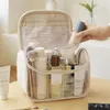 Borse portaoggetti Borsa da viaggio Borsa per trucco cosmetica trasparente Borsa da toilette di grande capacità Accessori per organizer di bellezza