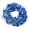 Party Decoration 7.5M Christmas Tree Hanging Star Pine Tinsel Garland Year Festival Ornament Supplies MR0016