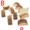 Party Decoration Supplies New Rustic Wood Table Decor Creative Birthday Bar Napkin Ring Diy Ct0423 Drop Delivery Home Garden Dhsng