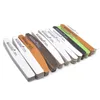 ملفات الأظافر 50 PCS Multi Grit Wood Strong Wood Coforpaper S File S File Sofing Lime A Ongle Manicure Tools 230417